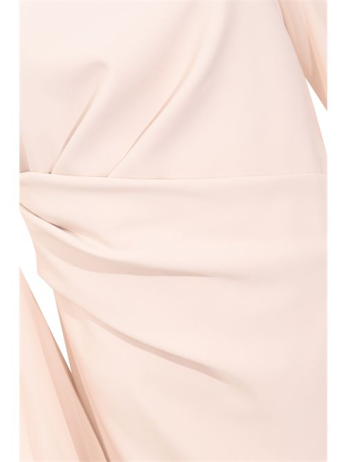 Abito midi in crepe fluido D. Exterior | 629305CONC